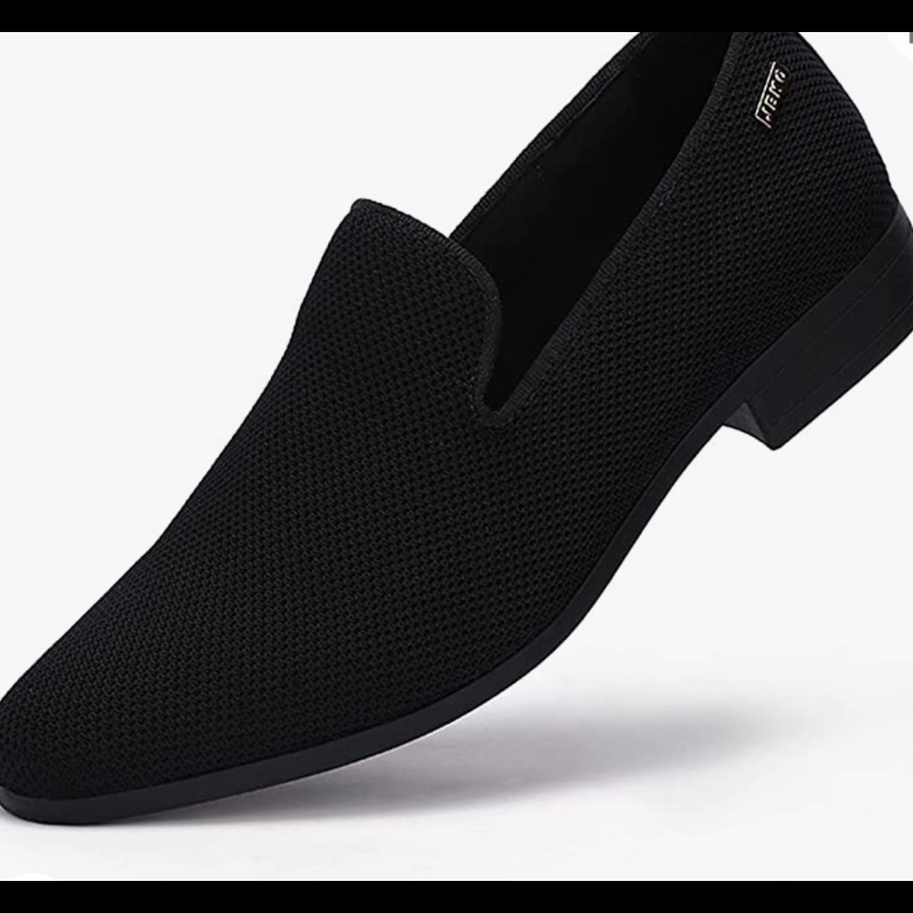Mens Breathable Business Loafers Lightweight Slip-on Dress Shoes